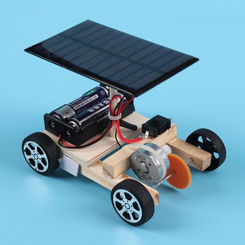 Diy Electronics For Kids - 태양열 자동차 조립 창조적 인 발명품