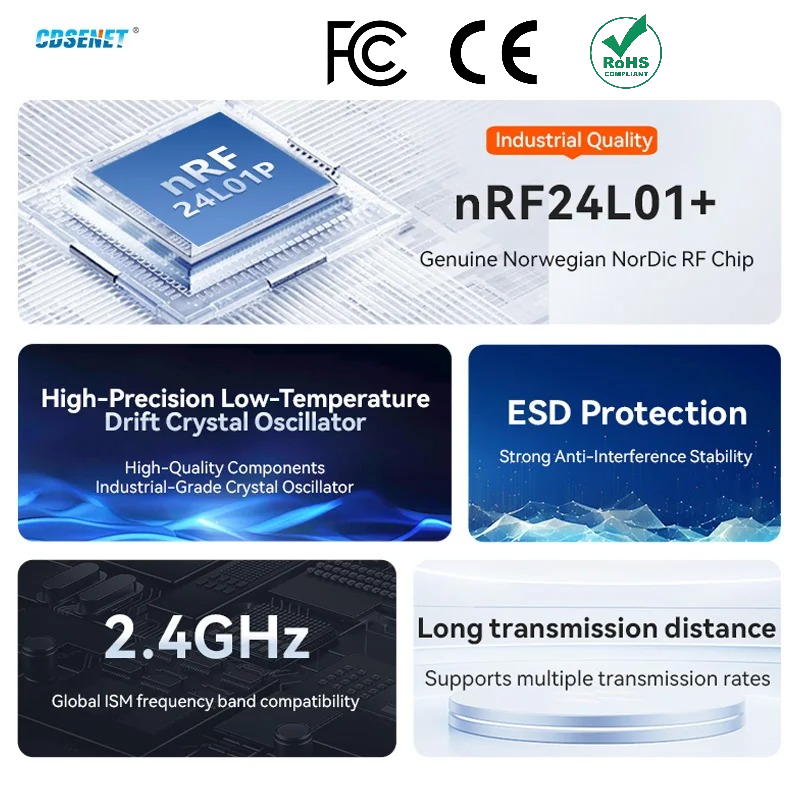 Nrf24L01 Module Wireless - 2pcs nRF24L01+ PA LNA 2.4GHz 무선