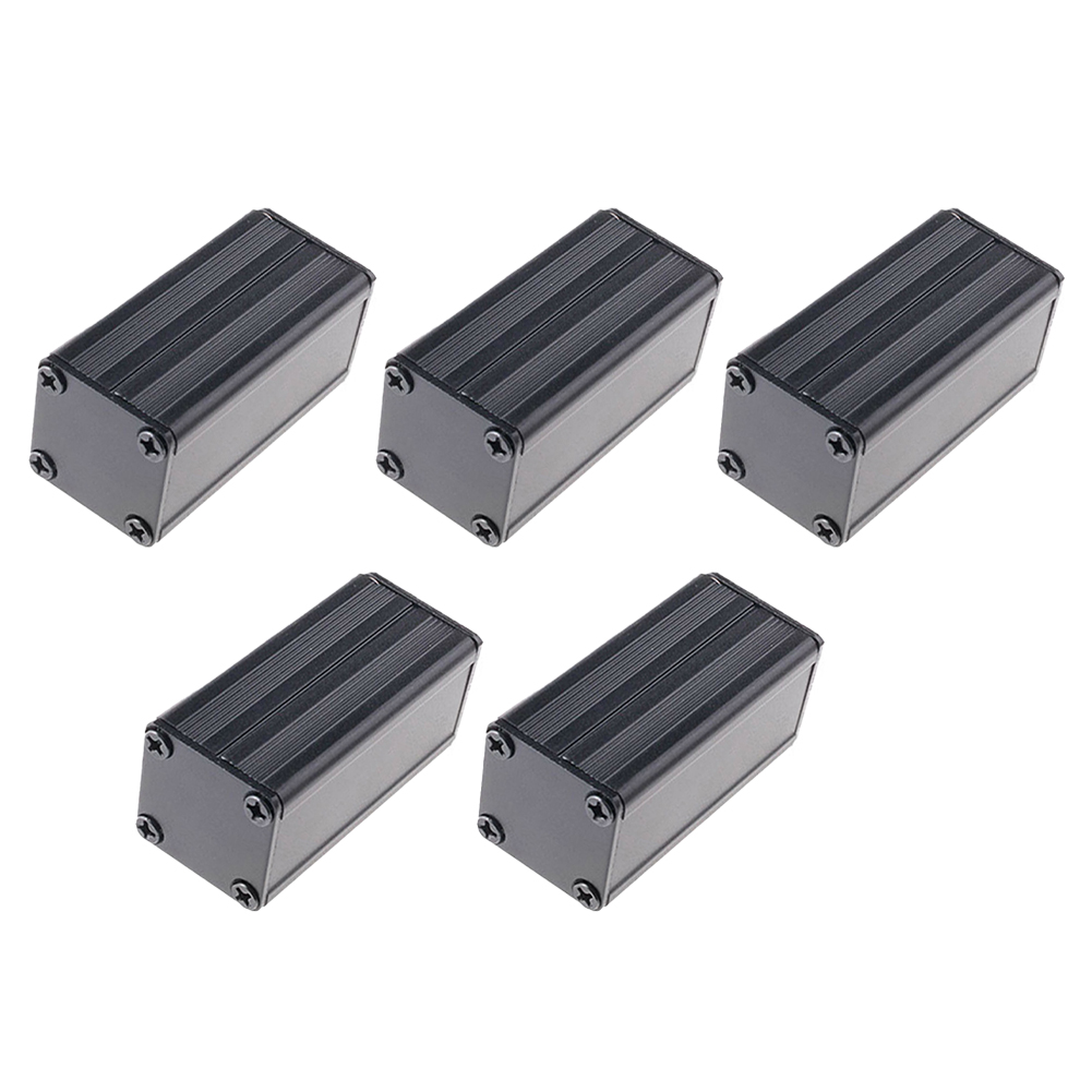 Diy Electronics Box - 5pcs 압출 PCB 알루미늄 상자 블랙