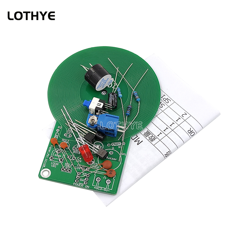 Diy Electronics Set - DC 3V-5V 금속 탐지기 키트 DIY