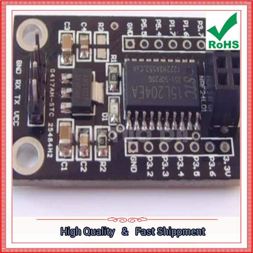 Nrf24L01 Module Wireless - STC15L204 + NRF24L01 인터페이스 무선 모듈