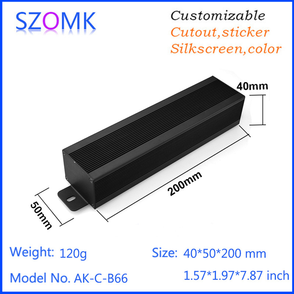 Diy Electronics Websites - 1 조각 40*50*200mm 알루미늄 상자 인클로저