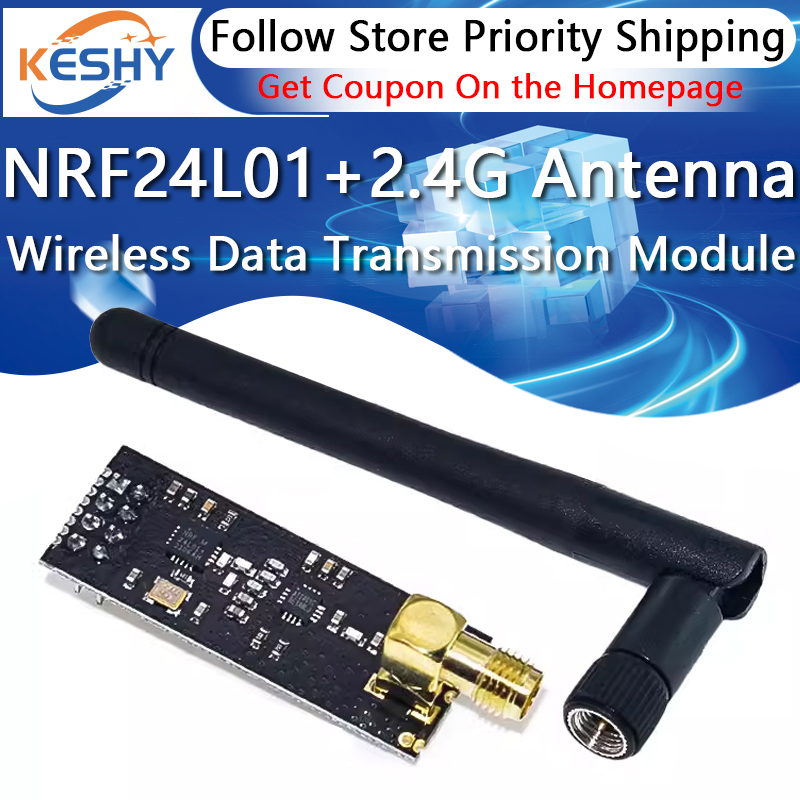 Nrf24L01 Module Wireless - NRF24L01+ 2.4G 무선 데이터 전송 모듈