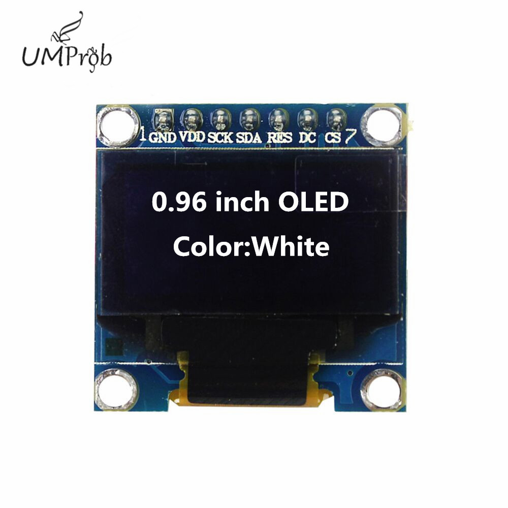 0.91인치 128x32 IIC I2C 화이트/블루 O - Arduino Diy Electronics 리뷰 및 가격