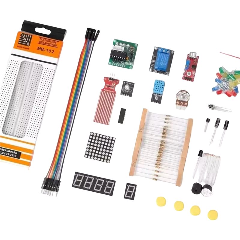 스테퍼 모터 학습 세트가 포함된 Arduino UNO  - Diy Electronics Starter Kit 리뷰 및 가격