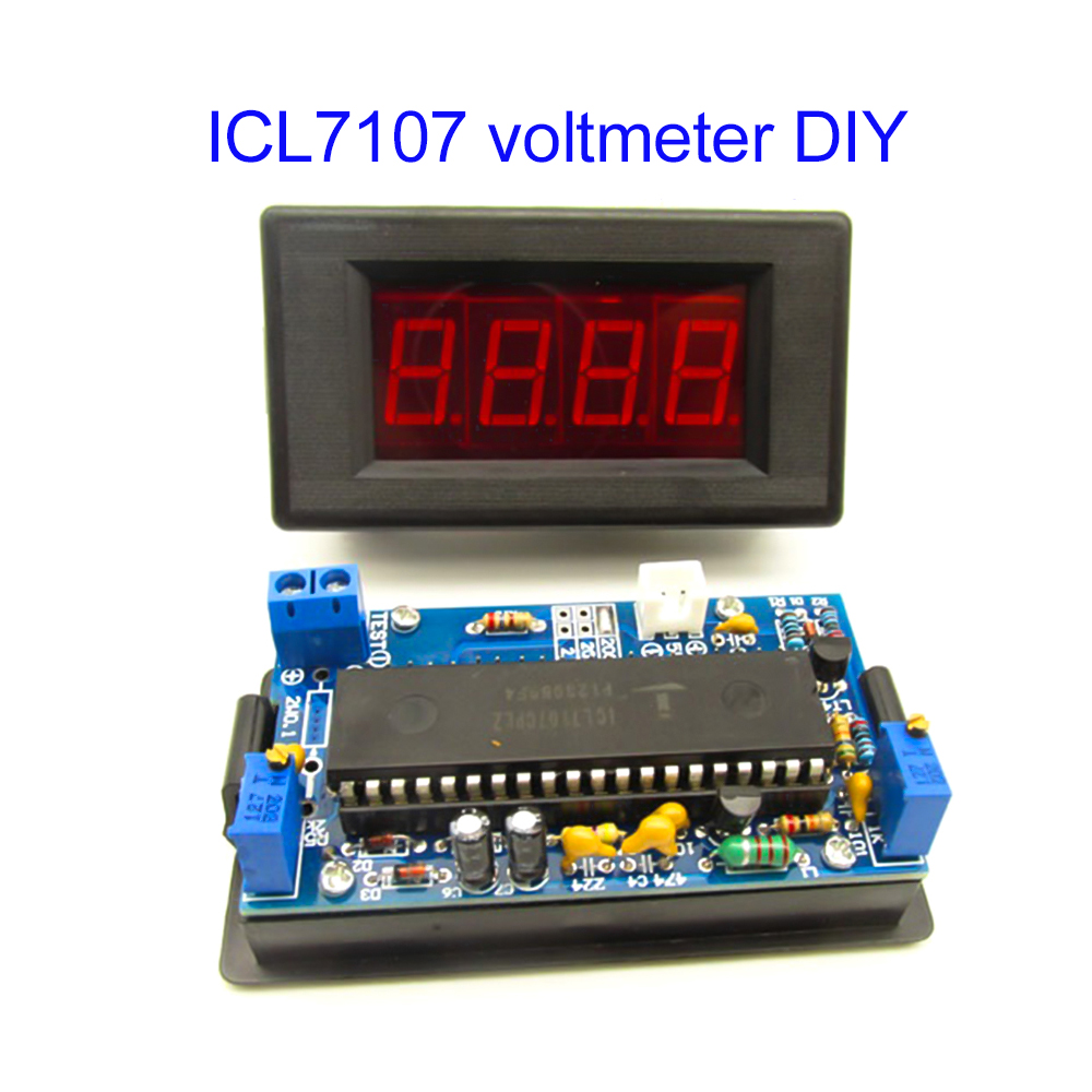 ICL7107 전압계 DIY 키트 부품 DC 5V 디지 - Diy Electronics Websites 리뷰 및 가격