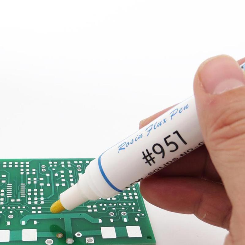 10ml 솔더링 로진 플럭스 펜 951 저용량 비세척  - Flux Pen Electronics 리뷰 및 가격