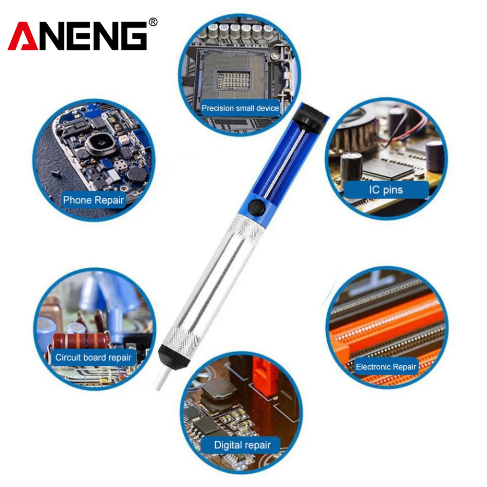 ANENG 디솔더링 펌프 인두 납땜 제거 흡입 펜 전자 - Flux Pen Electronics 리뷰 및 가격