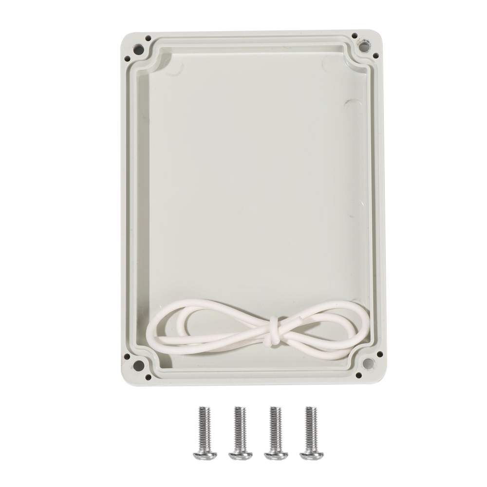 흰색 방수 인클로저 플라스틱 정션 박스, 전자 투명 커 - Diy Electronics Websites 리뷰 및 가격