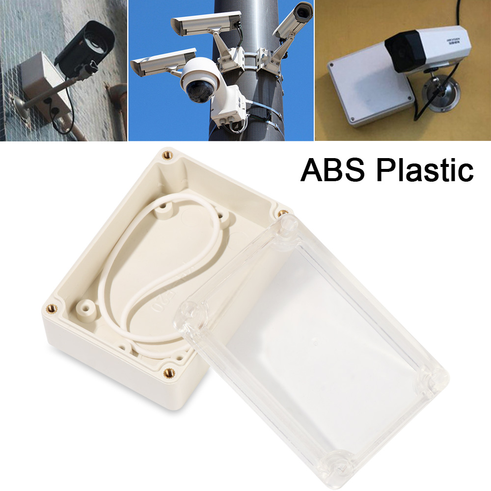 흰색 방수 인클로저 플라스틱 정션 박스, 전자 투명 커 - Diy Electronics Websites 리뷰 및 가격