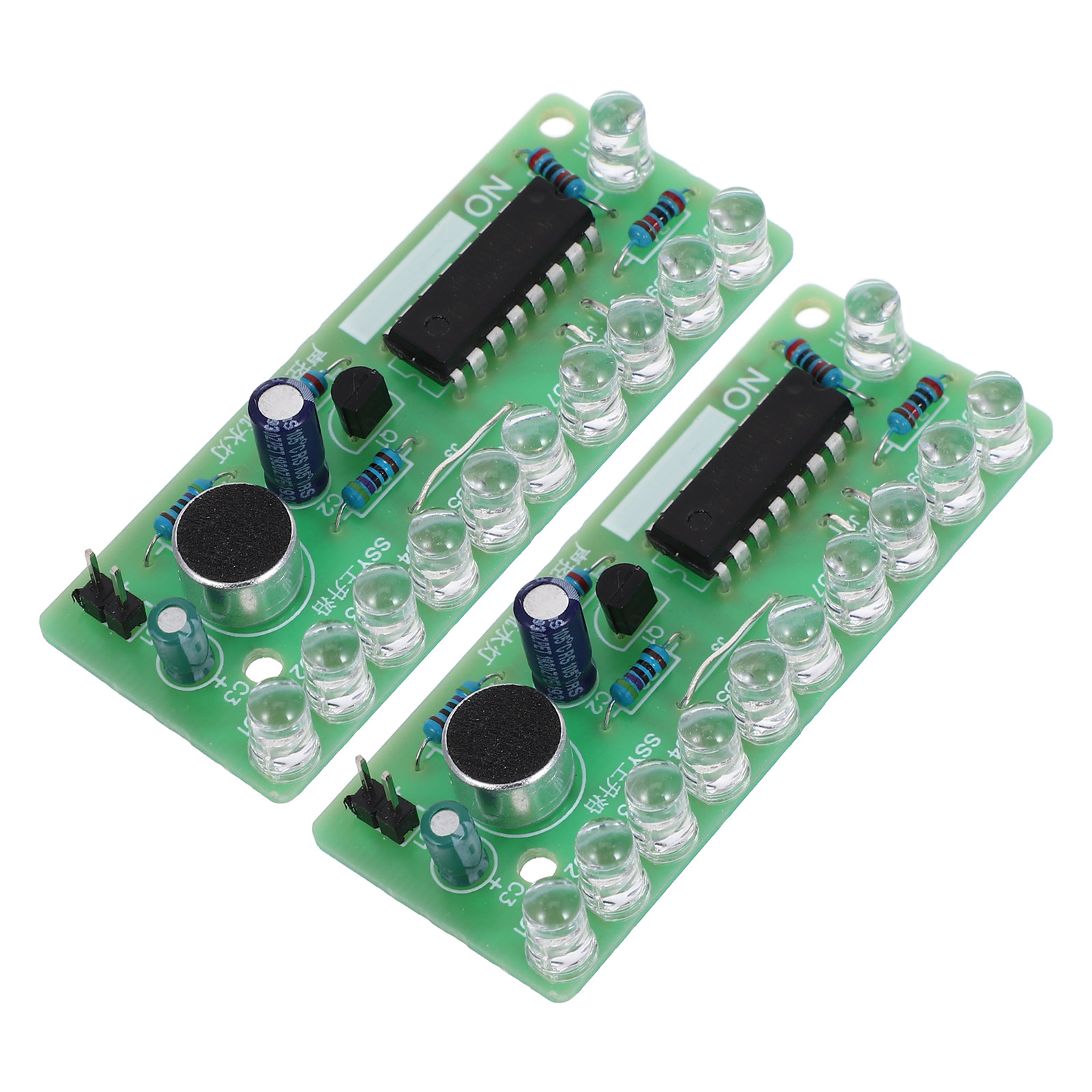 2세트 LED 납땜 연습 키트 청소년을 위한 사운드 활 - Diy Electronics Projects For Kids 리뷰 및 가격