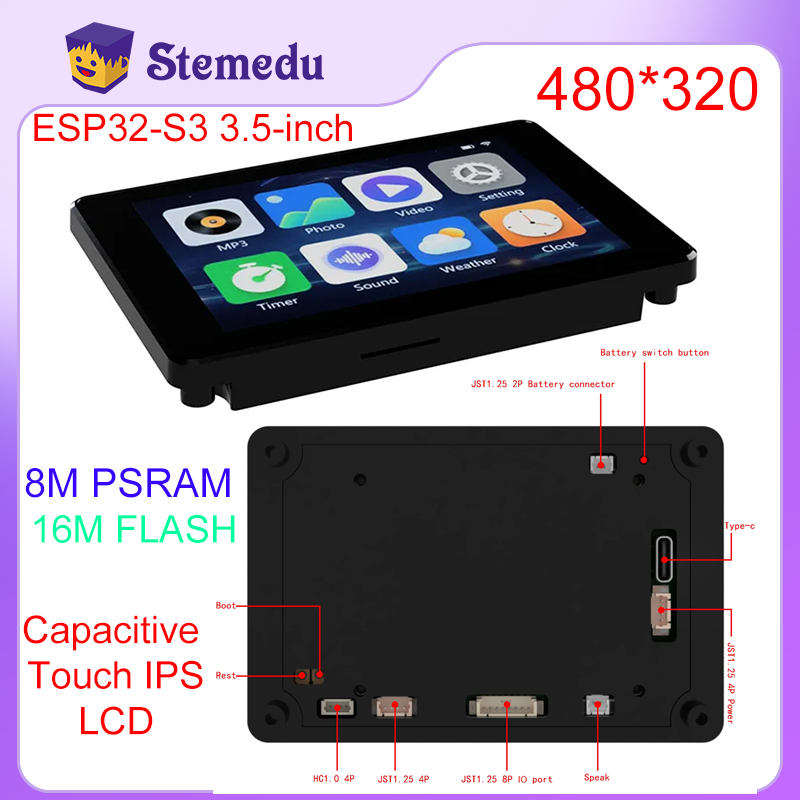 미니 ESP32-S3 정전식 터치 IPS 모듈, 아두이 - Arduino Diy Electronics 리뷰 및 가격