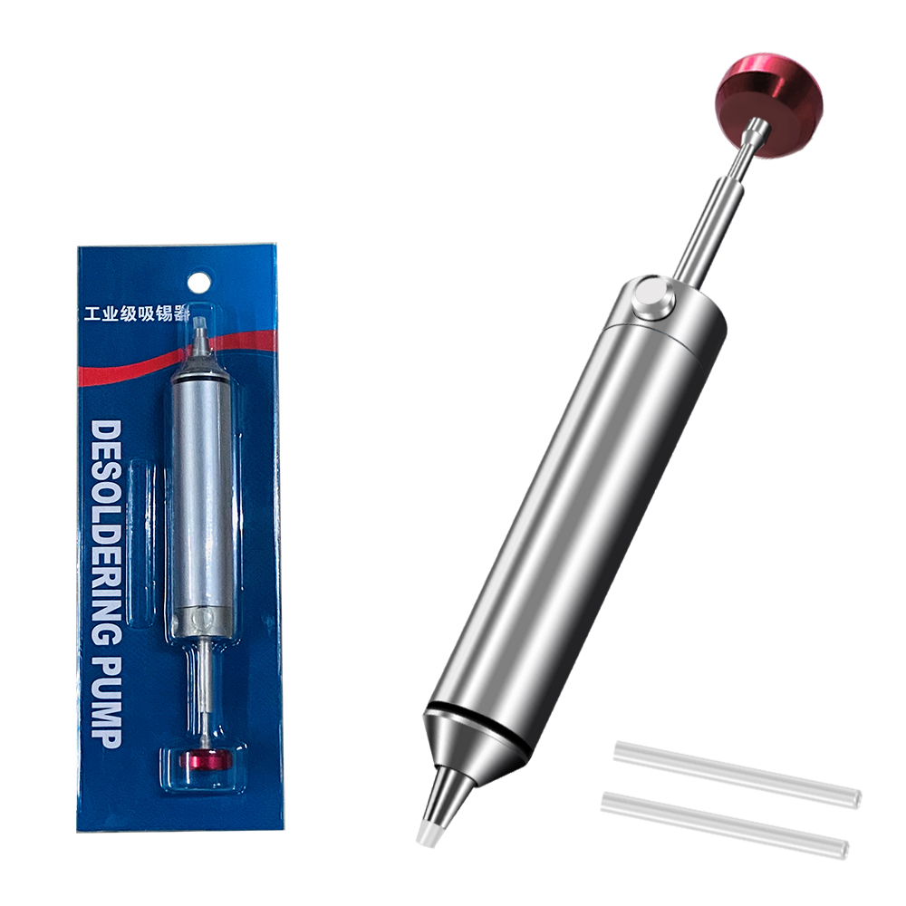 알루미늄 디솔더링 펌프 흡입식 주석 건 납땜 흡입 펜  - Flux Pen Electronics 리뷰 및 가격