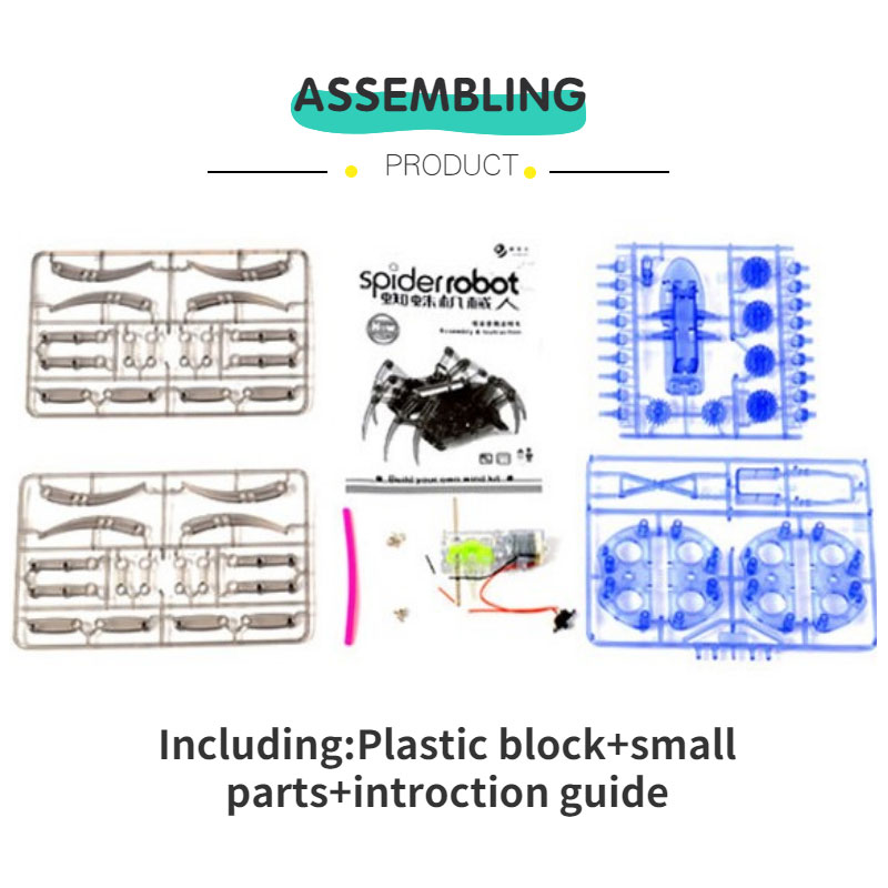 뜨거운 판매 새로운 전기 로봇 거미 장난감 DIY 교육 - Diy Electronics For Kids 리뷰 및 가격