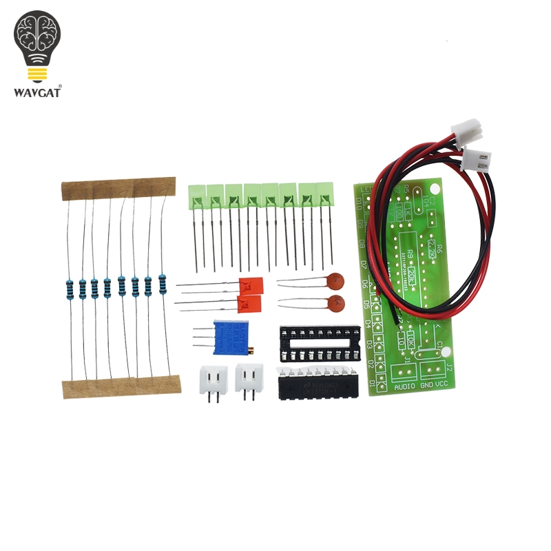 LM3915 DC 9V-12V 10 LED 사운드 오디 - Diy Electronics Lab 리뷰 및 가격
