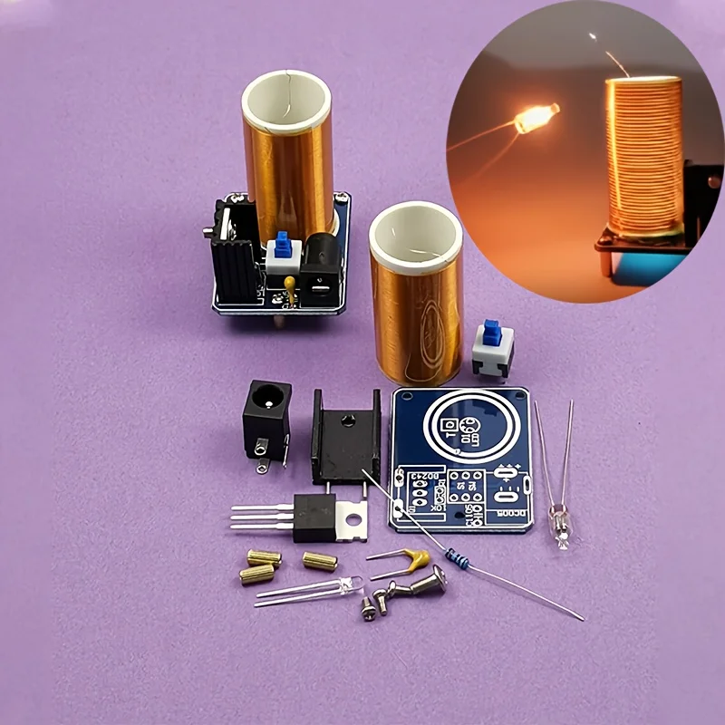 미니 테슬라 코일 키트, BD243, DIY 전자 프로 - Diy Lightsaber Electronics 리뷰 및 가격