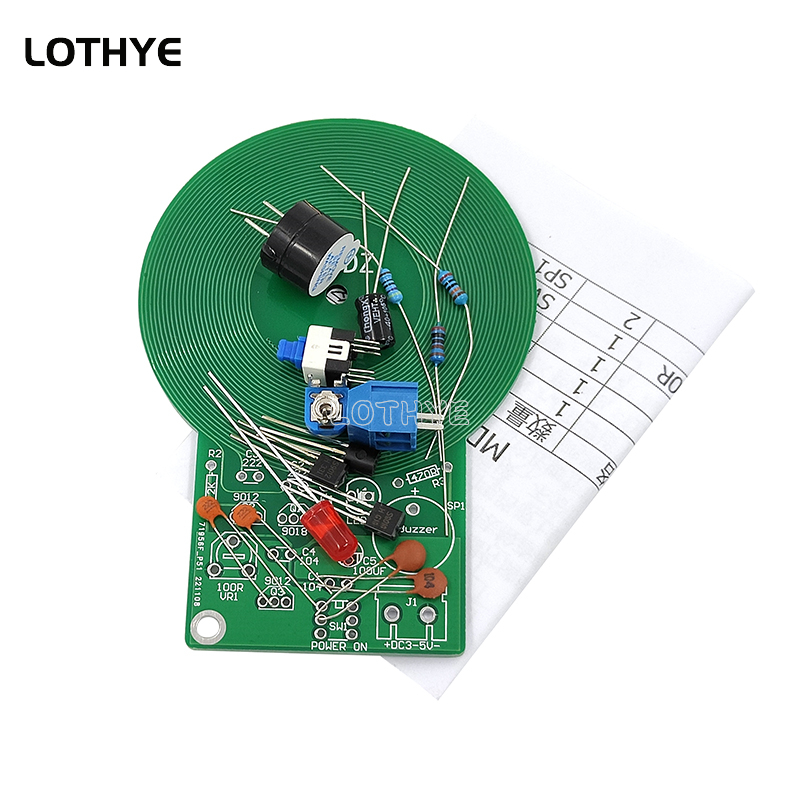 DC 3V-5V 금속 탐지기 키트 DIY 전자 키트 6 - Diy Electronics Set 리뷰 및 가격