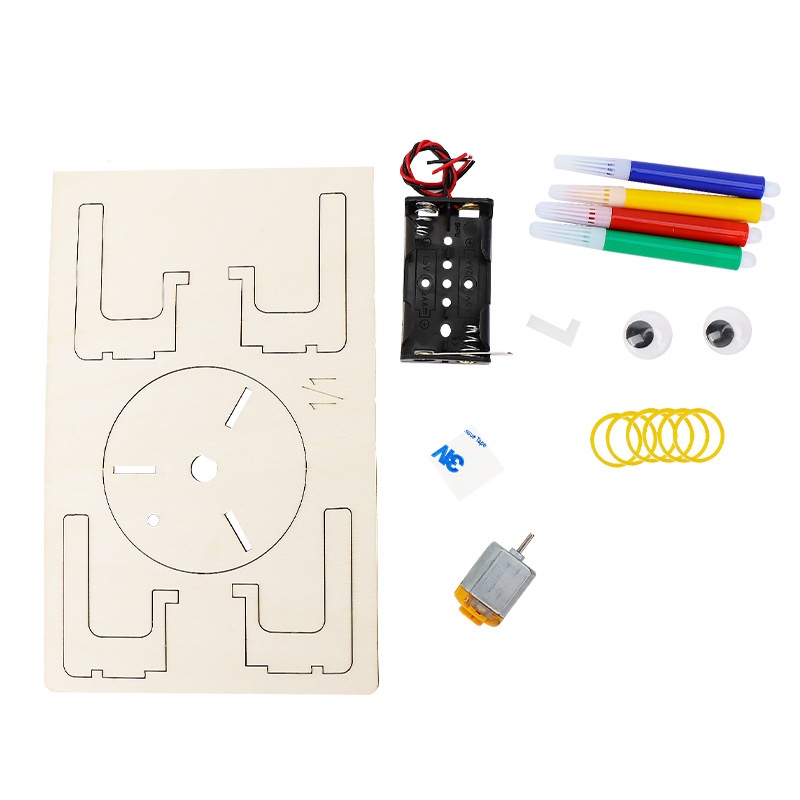 DIY 전기 진동 그래피티 로봇 STEM 과학 실험 장 - Diy Electronics For Kids 리뷰 및 가격