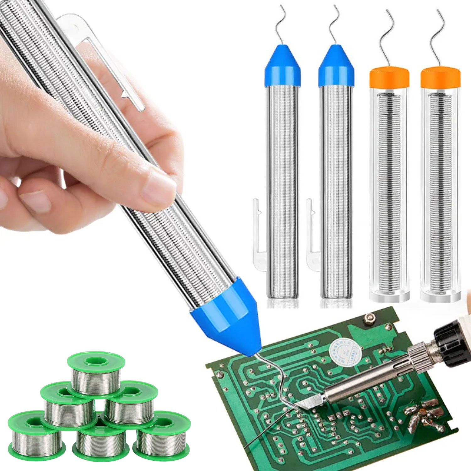 무연 펜형 납땜 와이어 0.8/1.0mm 틴 휴대용 코 - Flux Pen Electronics 리뷰 및 가격