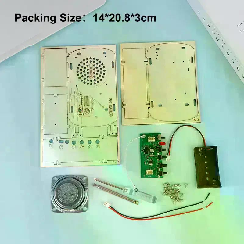 /Cna/DIY 나무 FM 라디오 키트 빈티지 조립 전 - Diy Electronics Projects For Kids 리뷰 및 가격