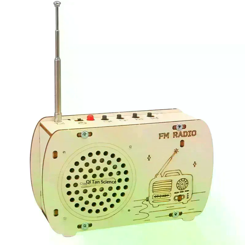 /Cna/DIY 나무 FM 라디오 키트 빈티지 조립 전 - Diy Electronics Projects For Kids 리뷰 및 가격