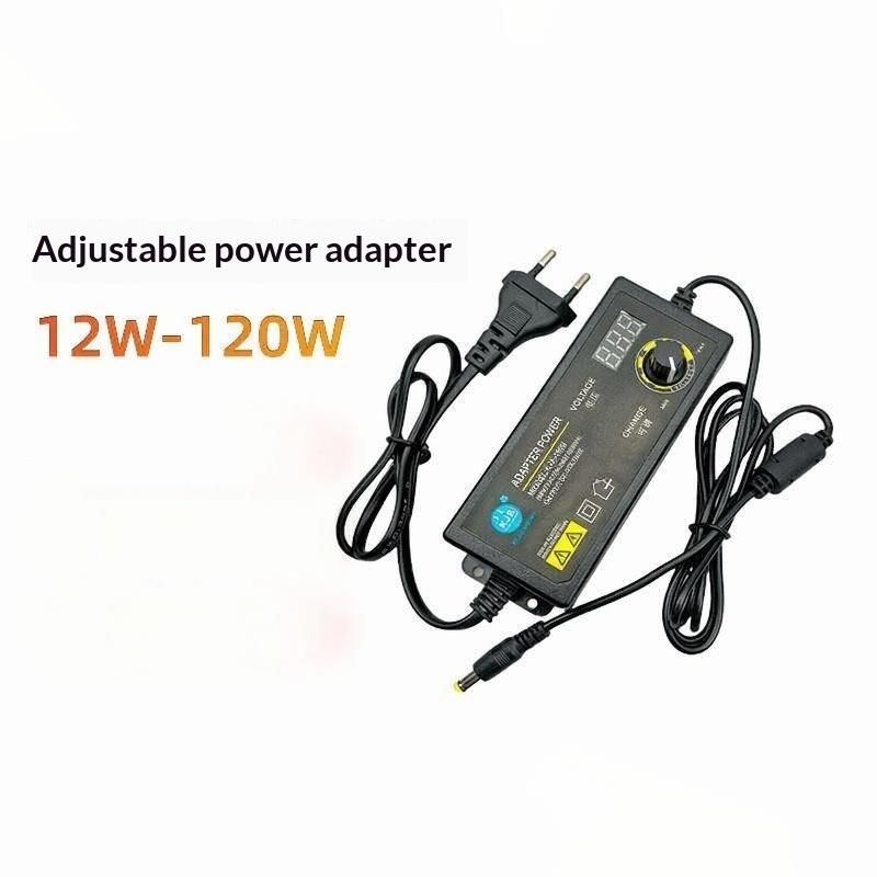 조절 가능한 전압 전원 공급 어댑터 3-36V 60W  - Diy Electronics Lab 리뷰 및 가격